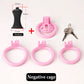 Bdsm Positive/Negative Urethral Chastity Cage Penis Lock with 4 Size Ring Sissy Inverted Urethral Plug Cock Cage Sextoys for Man