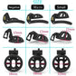Bdsm Positive/Negative Urethral Chastity Cage Penis Lock with 4 Size Ring Sissy Inverted Urethral Plug Cock Cage Sextoys for Man