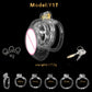 Bdsm Realistic Pussy Design Chastity Cage 정조대 Sissy Chastity Device Lightweight Cock Cage with 5 Base Rings Sex Toys for Man Gay