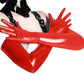 Bdsm Sexy Shiny Gloves Latex Faux Leather Long Gloves Punk Gloves Sexy Cosplay Costume Accessories Adult Toys Erotic Sexy Toys