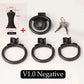 Bdsm Sissy Pink Chastity Device with Urethral Plug정조대Positive/Negative with 4 Sizes Cock Ring Mini Cock Cage Sex Toy for Men Gay