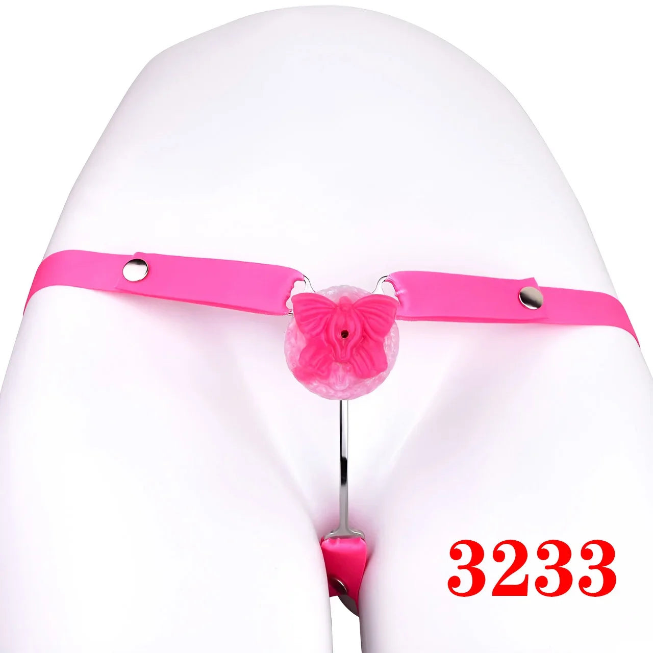 Bdsm Strap-on Stainless Steel Chastity Cage with Pink Clitoris for Male Mimic Female Pussy정조대Squeeze Pleasure Penis Lock SexToys