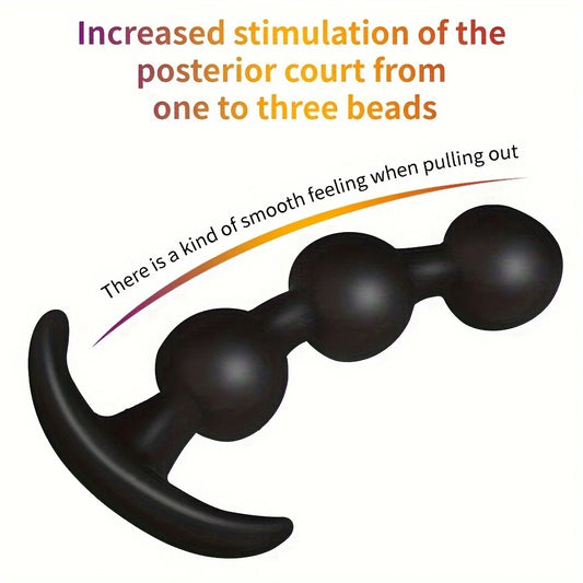 Beads Silicone Butt Plug Anal Beads Anal Dilator Outdoor Anal Massage Stimulation Vagina Massager Erotic BDSM Sex Toy For Women