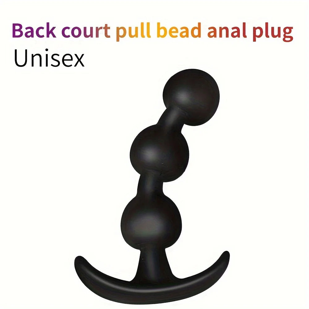 Beads Silicone Butt Plug Anal Beads Anal Dilator Outdoor Anal Massage Stimulation Vagina Massager Erotic BDSM Sex Toy For Women