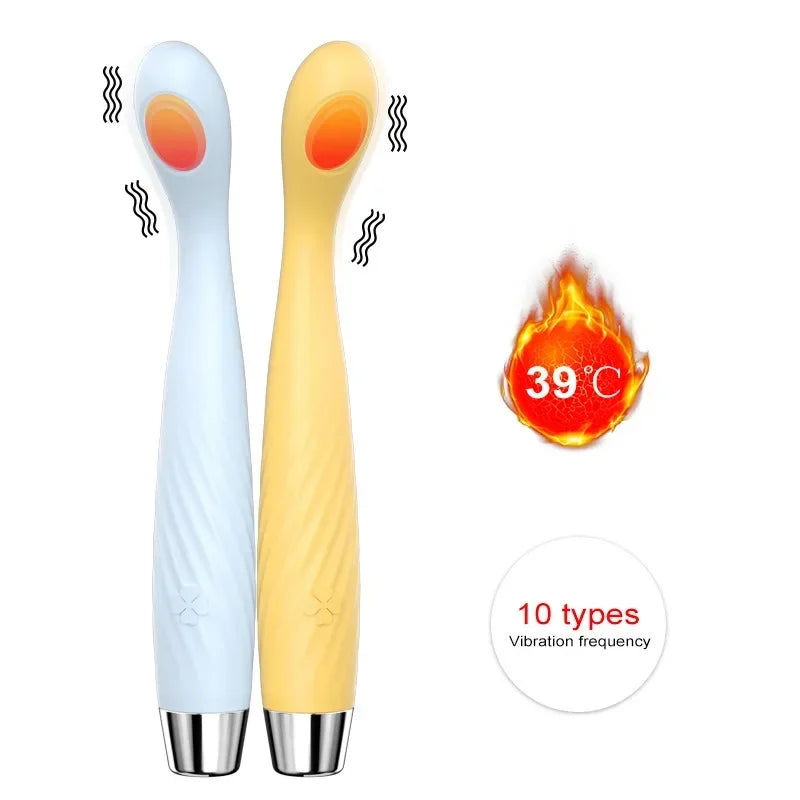 Beginner G-Spot Vibrator for Women 8 Seconds to Orgasm Finger Shaped Vibes Nipple Clitoris Stimulator Sex Toys for Adult Female