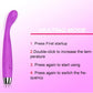 Beginner G-Spot Vibrator for Women 8 Seconds to Orgasm Finger Shaped Vibes Nipple Clitoris Stimulator Sex Toys for Adult Female