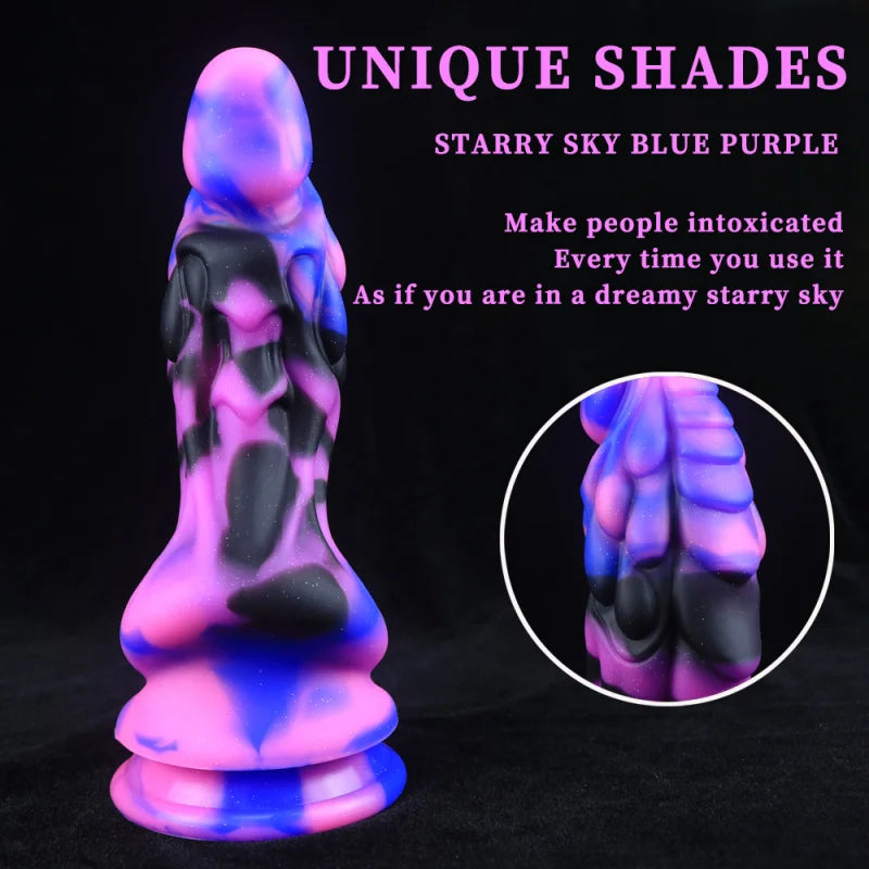 Big Animal Dildo Anal Sex Toys for Women Soft Dragon Dildo with Suction Cup Silicone Anal Plug Prostate Massager for Adults 18