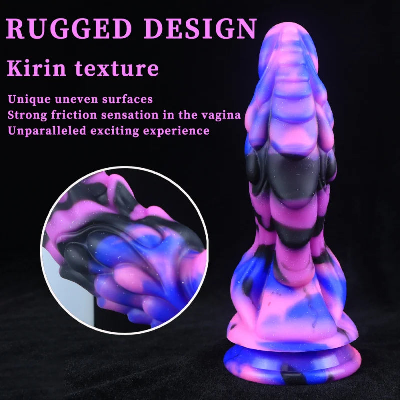 Big Animal Dildo Anal Sex Toys for Women Soft Dragon Dildo with Suction Cup Silicone Anal Plug Prostate Massager for Adults 18