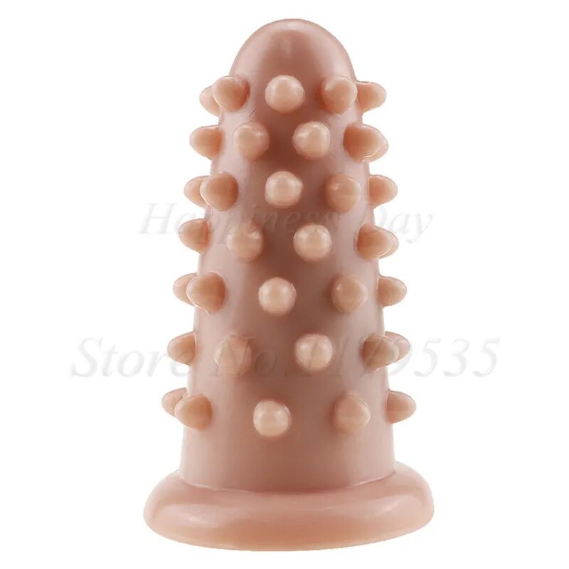 Big anal plug beads anal dildo raised dots sex toys for women men huge GXLOCK Store Big anal plug beads anal dildo raised dots sex toys for women men huge GXLOCK Store