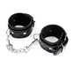 Binding Shackles Padded PU Leather Handcuffs Chain Connected Adult Games  Bondage Restraints BDSM Sex Toys For Couple