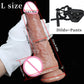 Black Realistic Dildo Silicone Dildo Sliding Testicles Foreskin Penis G Spot Stimulate Suction Cup Anal Dildo Sex Toys For Women