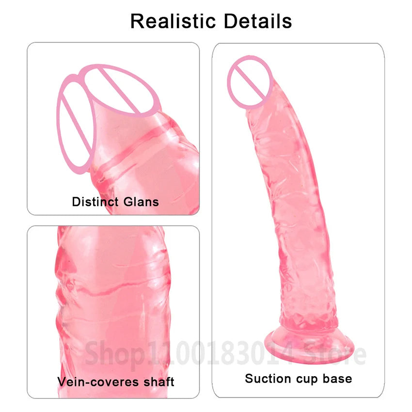 Black dildo adult sex toys for women female masturbators dick Cock for men Anal dilator Big butt plug strap-on dildo sexyshop