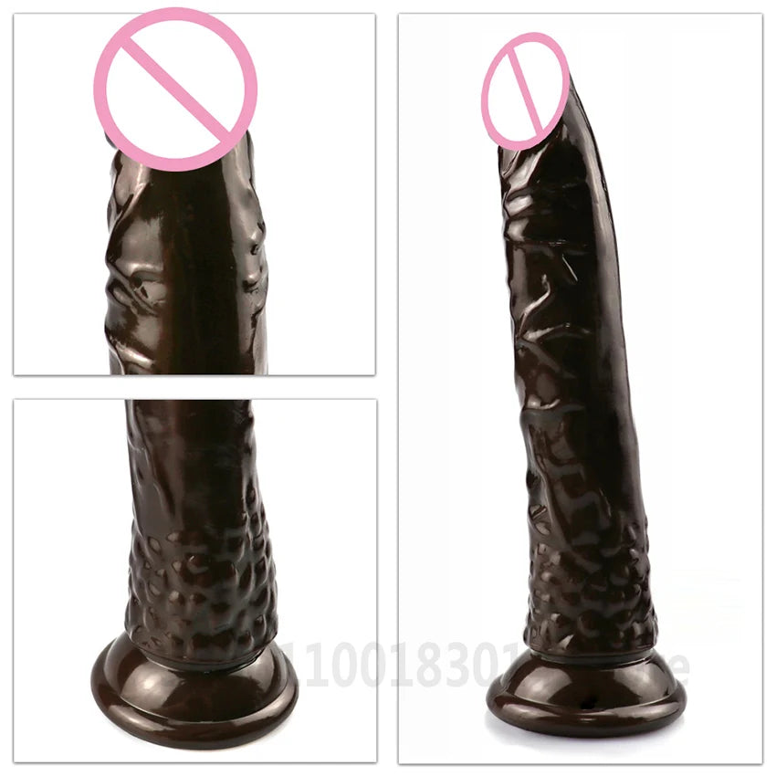 Black dildo adult sex toys for women female masturbators dick Cock for men Anal dilator Big butt plug strap-on dildo sexyshop