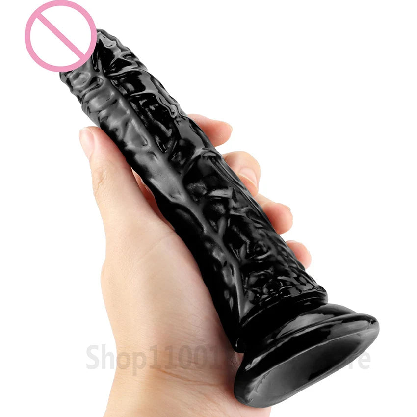 Black dildo adult sex toys for women female masturbators dick Cock for men Anal dilator Big butt plug strap-on dildo sexyshop