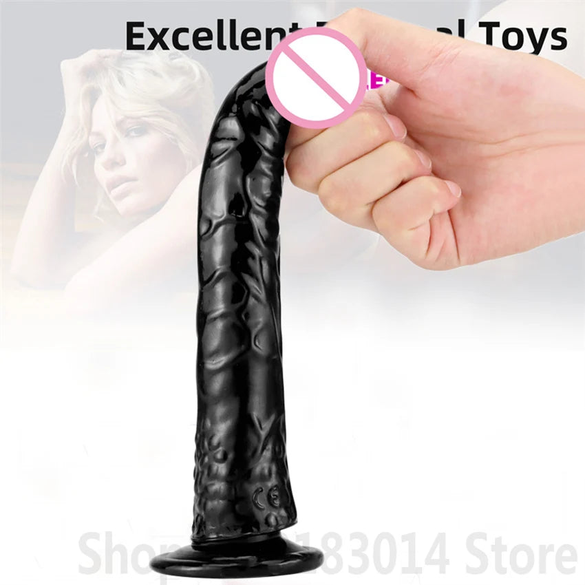 Black dildo adult sex toys for women female masturbators dick Cock for men Anal dilator Big butt plug strap-on dildo sexyshop