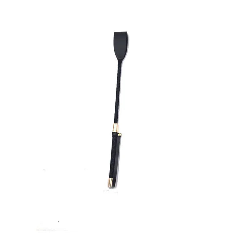 Bondage Boutique Slim PU Leather Riding Crop Horse Whip Spanking Restraint BDSM Bondage Sex Product for Couples Women