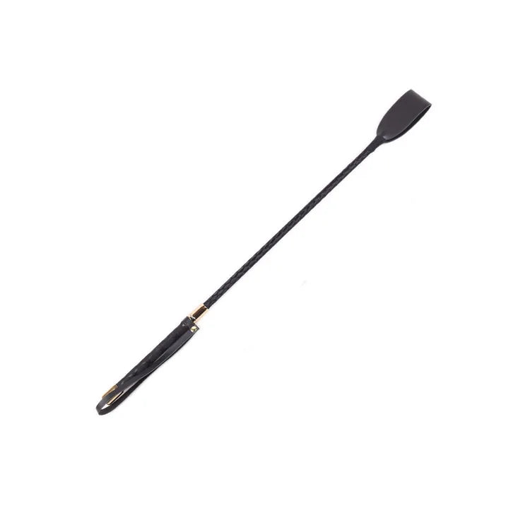 Bondage Boutique Slim PU Leather Riding Crop Horse Whip Spanking Restraint BDSM Bondage Sex Product for Couples Women