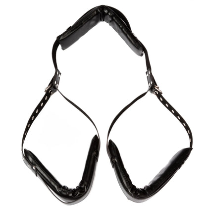 Bondage Harness Adjustable Handcuff Wrist & Ankle Cuffs Gag Mouth Sexu GXLOCK Store Bondage Harness Adjustable Handcuff Wrist & Ankle Cuffs Gag Mouth Sexu GXLOCK Store