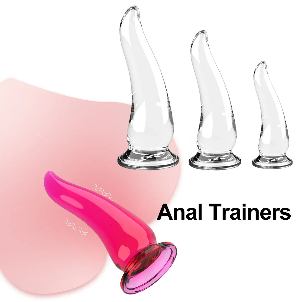 Butt Plug Stimulator Anus Dilator for Women Prostate Massager Silicone Sucker Anal Plug Dildo Anus Expander Sex Toy For Men