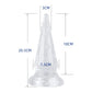 Butt Plugs Dildo Soft TPE Jelly Big Butt Plug Massager Prostate Stimulator Adult Sex Toys for Men Women Couples Anal Dilator