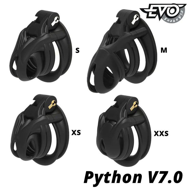 CHASTE BIRD V7.0 3D EVO Arc Cuff Penis Ring Chastity Cage