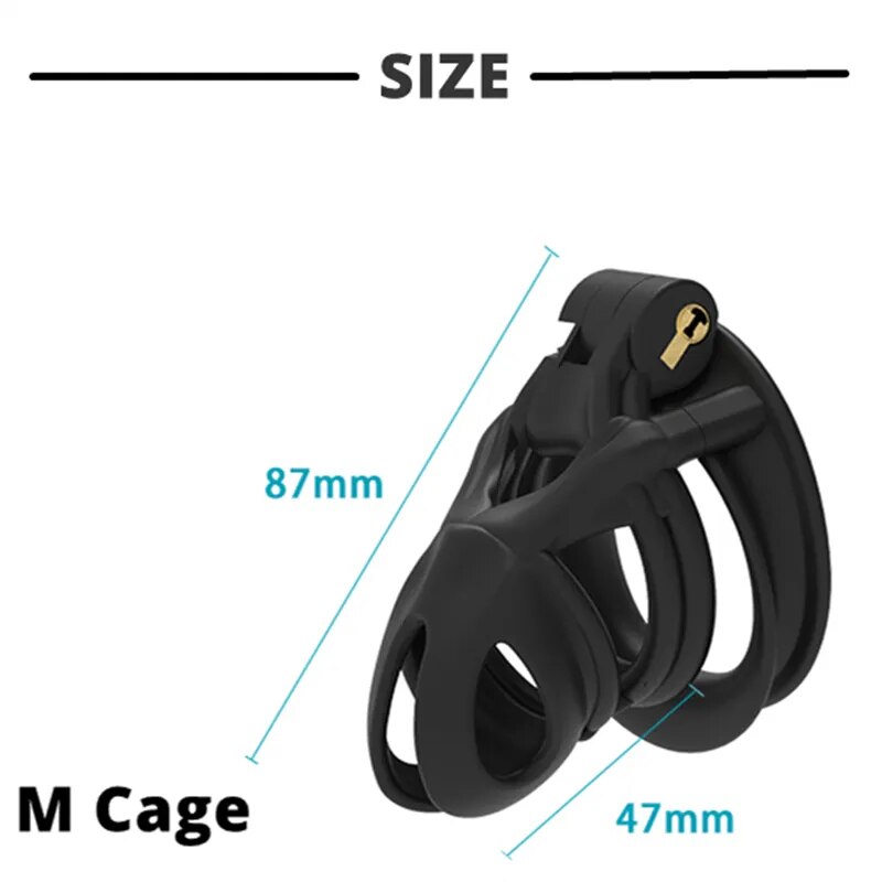 CHASTE BIRD V7.0 3D EVO Arc Cuff Penis Ring Chastity Cage