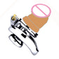 Chastity‬⁩ Cocklock With Skin Dildo 정조대 콕링Erect Denial 요도Stainless Steel Inverted Cockring Gay Cage Urethral Sex Tooys for Man