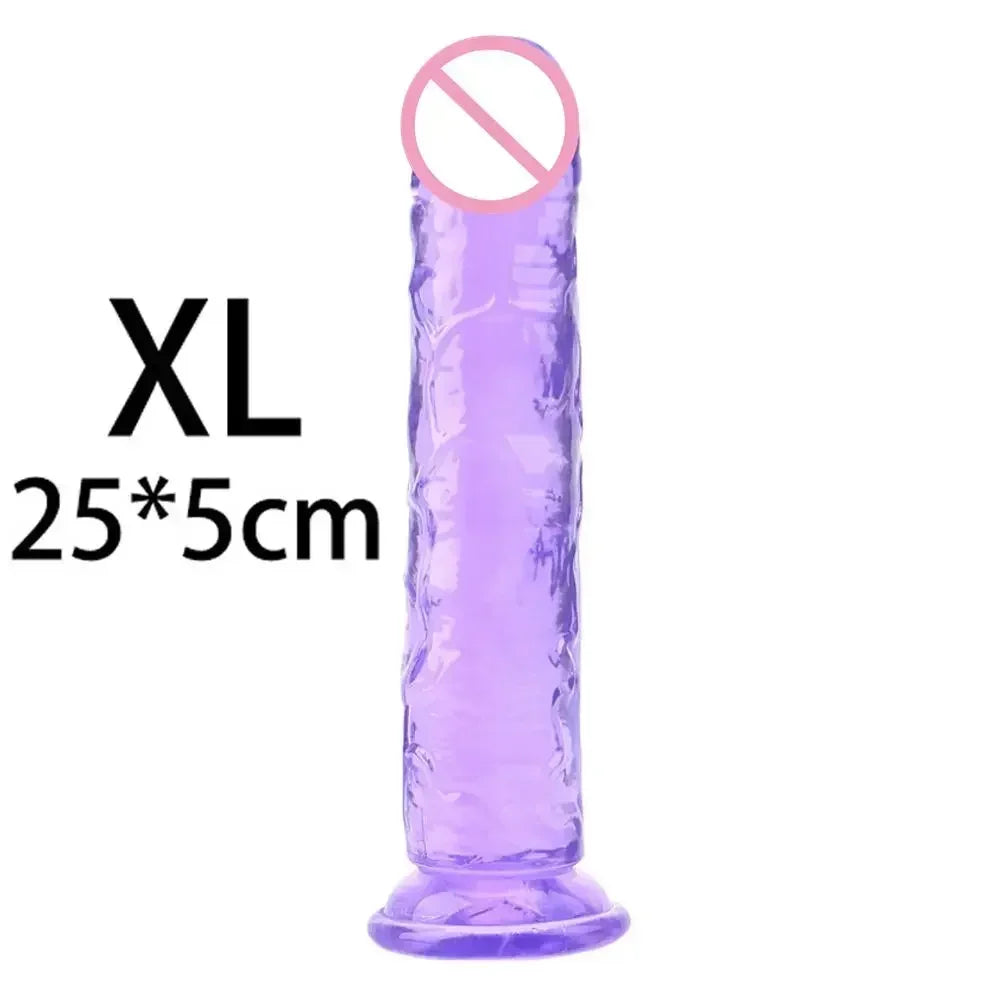 Cheap 5 Colors Small Transparent Dildo Suction Cup Jelly Dick Women Erotic Anal Sex Toys Soft Clitori Vaginal Masturbators Penis