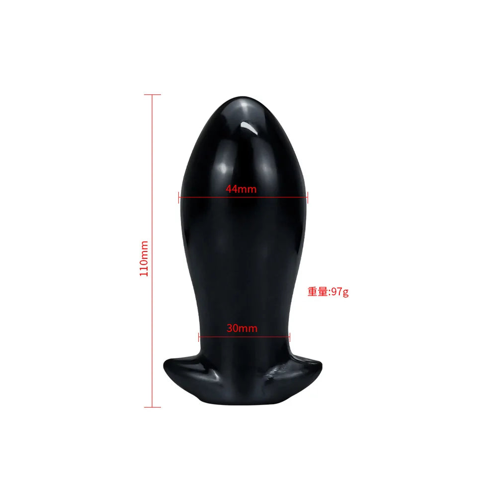 Clear Anal Plug Egg Butt Plug Huge Adult Sex Toys For Women Men Prostate Massage Vagina/Anal Speculum Anal Dilator