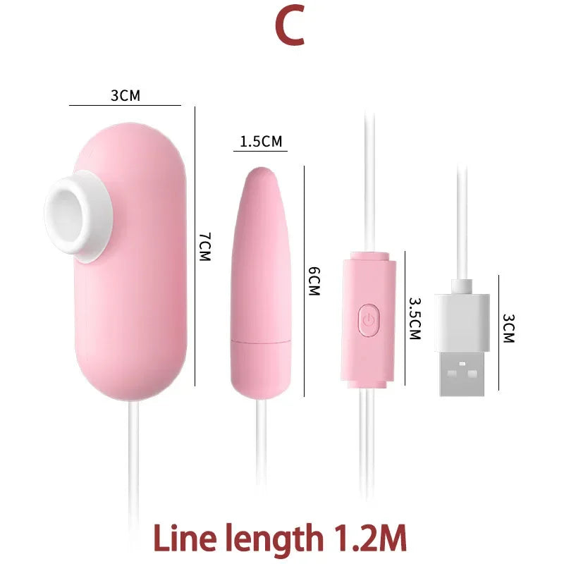 Clitoris G Spot Stimulator Clitoris Sucker Vibrator Female Sex Toys Adult Store 18 2 In 1 Sucking Vibrator Female Masturbator