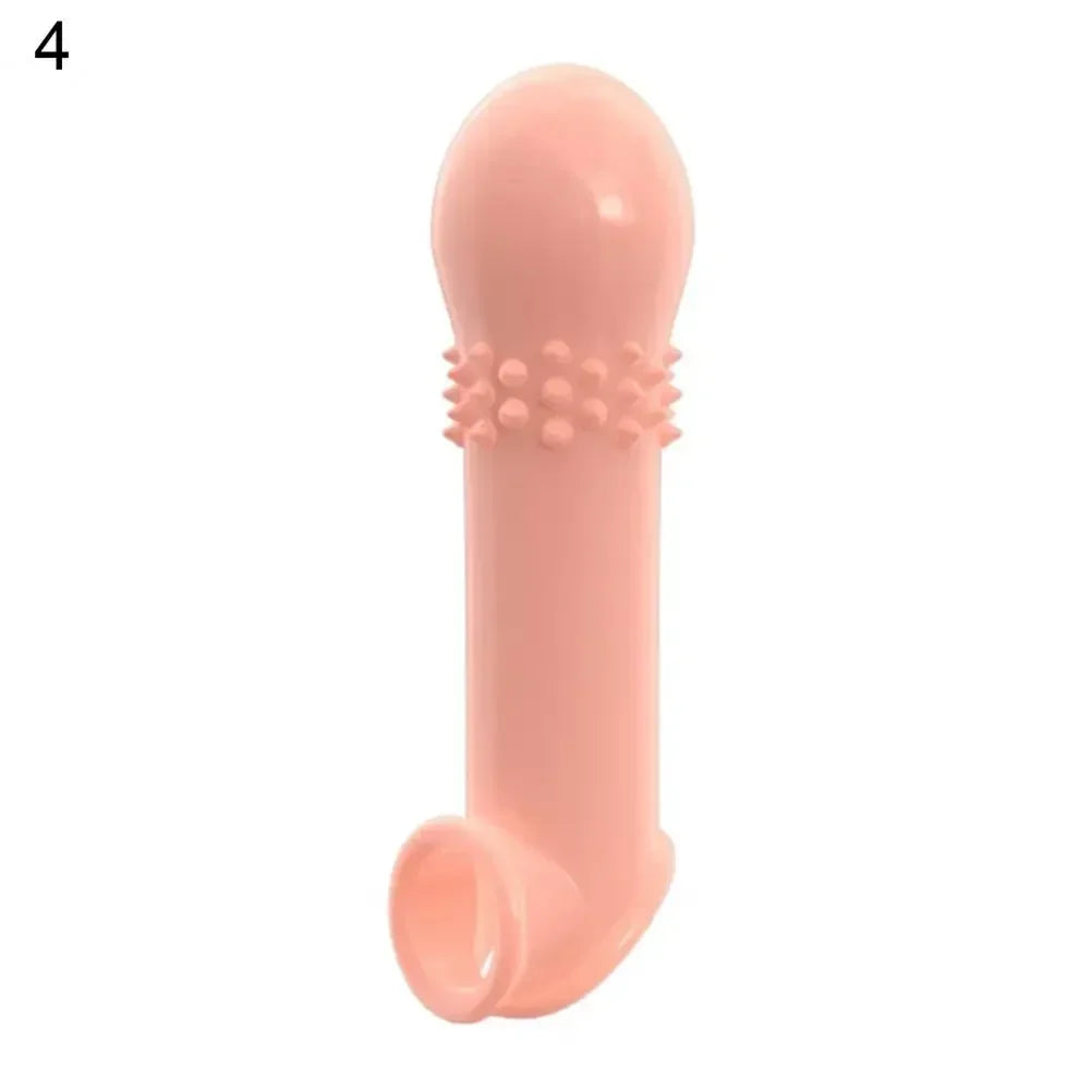 Cock Ring Enhance Endurance Dildo Compact Penis Ring Silicone Delay Ejaculation Lock  Penis Delay Ring for Lovers