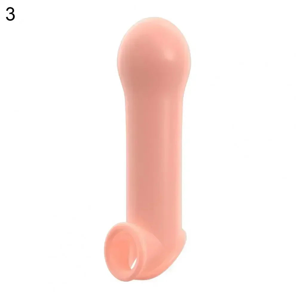 Cock Ring Enhance Endurance Dildo Compact Penis Ring Silicone Delay Ejaculation Lock  Penis Delay Ring for Lovers