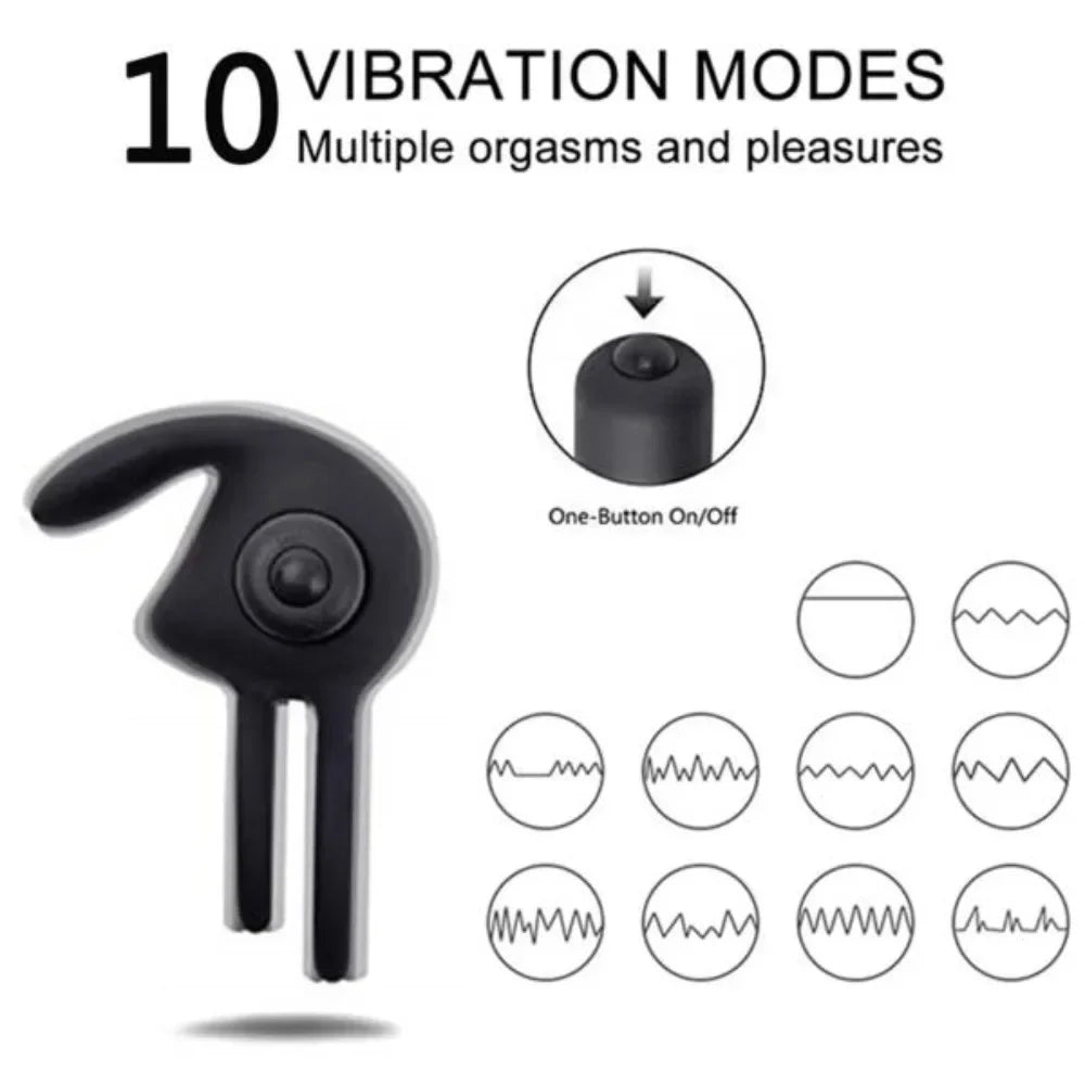 Cock Ring Penis Sex Toy Cockring Vibrating Man Ring Vibrator for Couples Women Chastity Cage Clitorist Stimulator Adult Supplies