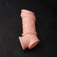 Cock Ring Reusable Penis Sleeve Delay Ejaculation Stronger Erection Penis Extender Male Chasity Cage Sex Toys for Men Adults