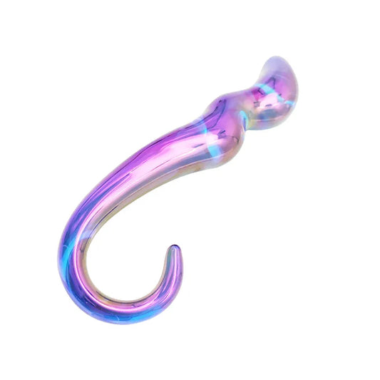 Colorful Crystal Glass Dildos Masturbator Realistic Dildo Penis Large G-spot Anal Butt Plug Adult Sex Toys for Woman Female
