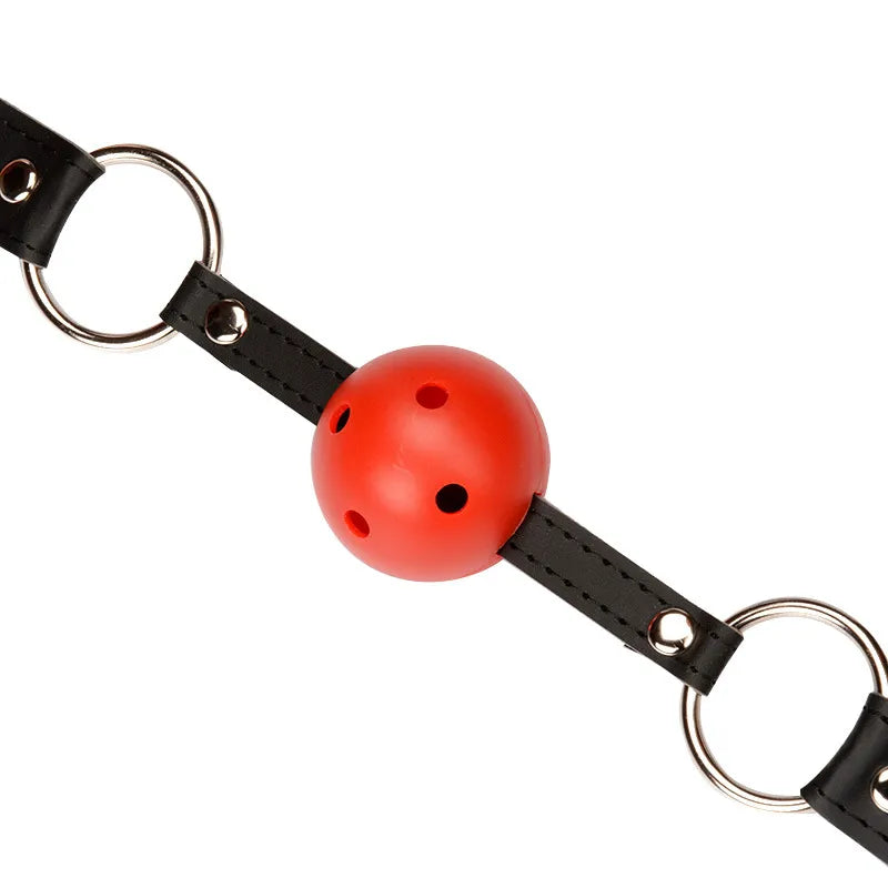 Couple Silicone Gag Ball Bdsm Bondage Restraints Open Mouth Breathable Sex Ball Harness Strap Gag Sex Toy for Women Accessories