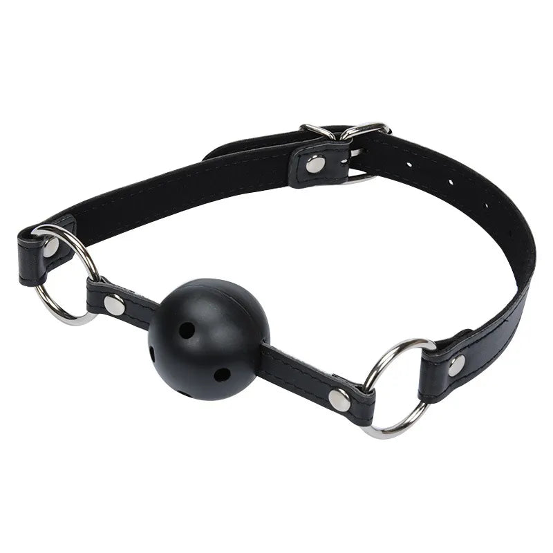 Couple Silicone Gag Ball Bdsm Bondage Restraints Open Mouth Breathable Sex Ball Harness Strap Gag Sex Toy for Women Accessories