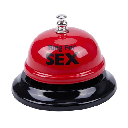 Creative Fun Sex Bell Ring SM Adult Games Novelty Gift Bachelorette Bachelor Party SEX Life Reminder Bell for Couple Flirting