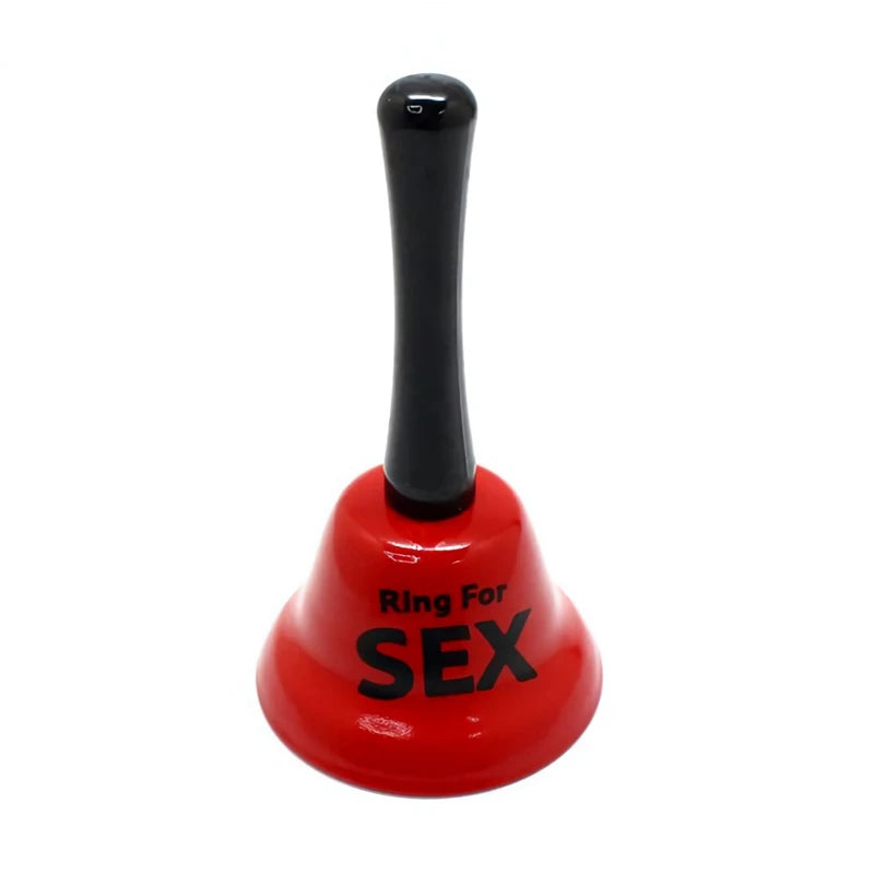 Creative Fun Sex Bell Ring SM Adult Games Novelty Gift Bachelorette Bachelor Party SEX Life Reminder Bell for Couple Flirting