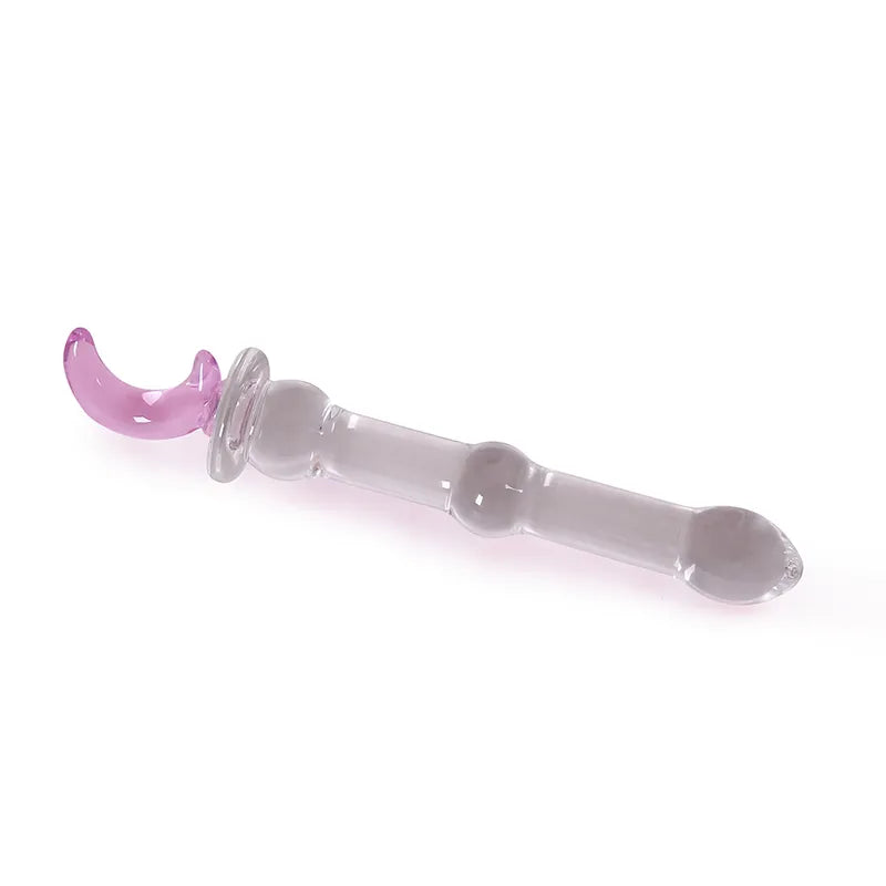 Crystal Glass Dildo Butt Plug Vaginal Anal