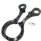 Crystal Round Neck Collar Ring Oval Handcuffs Wrist Bondage Lockable Neck To Wrist Adult Games Erotic Frame Sex Products