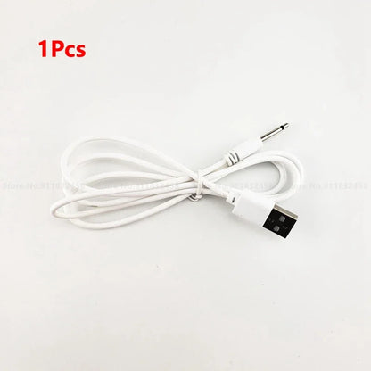 DC 2.5mm Cable for Vibrator USB Rechargeable Power Supply Charger Adult Sex Toys for Women Men Accessories Charging Cables