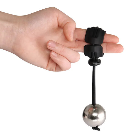 DIY Weight-bearing Cock Ring Drop Ball Penis Heavy Stretcher Penis Erection Enlarger penile training Pendant Sex Toys For Men