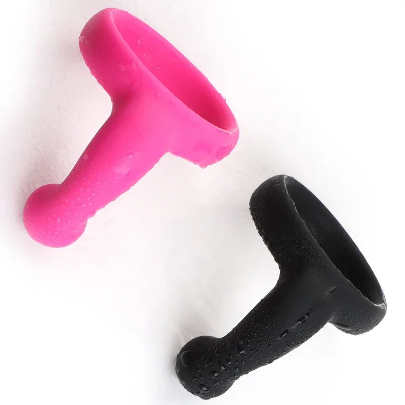 Delay Penis Ring Cock Ring Penis Sleeve Extender Sex Delay Penis Extension,Cockring Adult Sex Products Sex Toys for Men