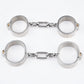 Detachable Stainless Steel Neck Collar Handcuffs Ankle Cuffs Bondage Set Buckle BDSM Slave Adult Games Sex Toy for Men Woman