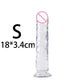 Dildo Adult Toys Erotic Soft Jelly Strong Suction Cup Dildo Anal Butt Plug Realistic Penis G-spot Orgasm Sex Toys for Woman