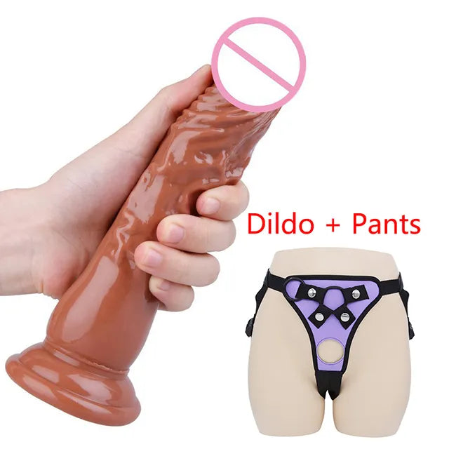 Dildo Strap-on Penis Sex Toy Strapon Dildo for Men Adult Sex Toys Doub GXLOCK Store Dildo Strap-on Penis Sex Toy Strapon Dildo for Men Adult Sex Toys Doub GXLOCK Store