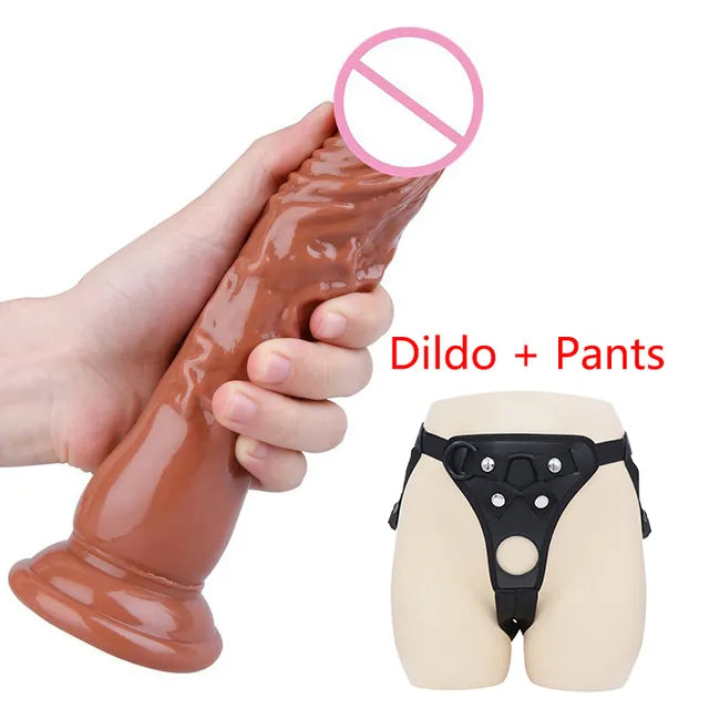 Dildo Strap-on Penis Sex Toy Strapon Dildo for Men Adult Sex Toys Doub GXLOCK Store Dildo Strap-on Penis Sex Toy Strapon Dildo for Men Adult Sex Toys Doub GXLOCK Store