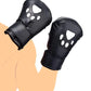 Dog's Paw Fist Glove Leather Premium Pet Crawler Set Padded Pup Puppy Mitts BDSM Bondage Dog Paw Print Paws Mittens Toys