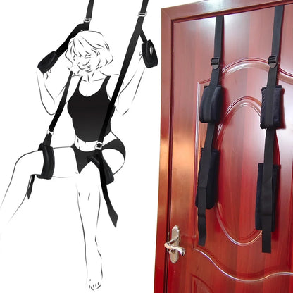 Door Hanging Suspended Swing Sex Belt Soft BDSM Bondage Restraints Fetish Adult Sexy Games Erotic Products Sex Toys For Couples